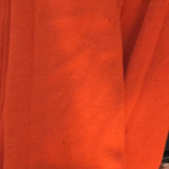 Malika Orange Lightweight Cashmere Sweater - Picture 4 of 4